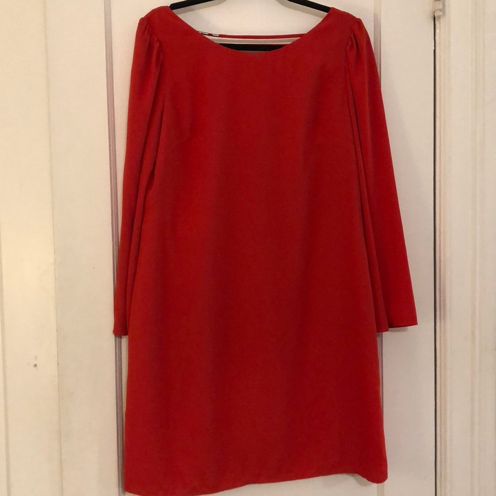 Red Nine West Dress with Back Accent